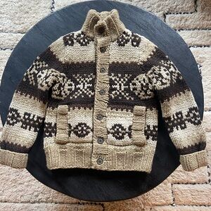 Original vintage Ezra Fitch sweater.